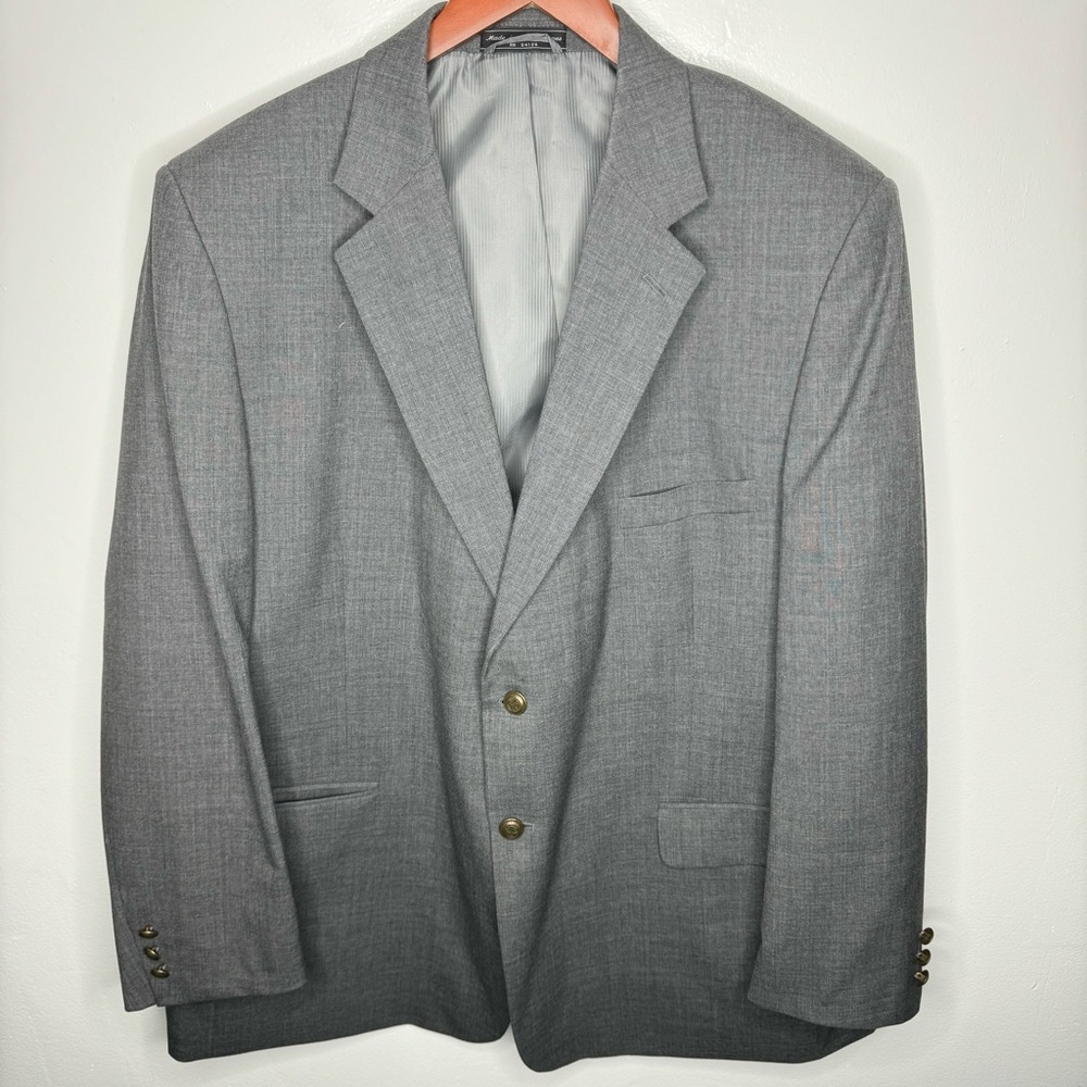 Bert Pulitzer‎ 100% Worsted Wool Blazer Size 48R